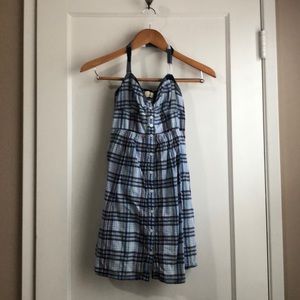 Plaid Hollister Mini Dress/Baby Doll Dress